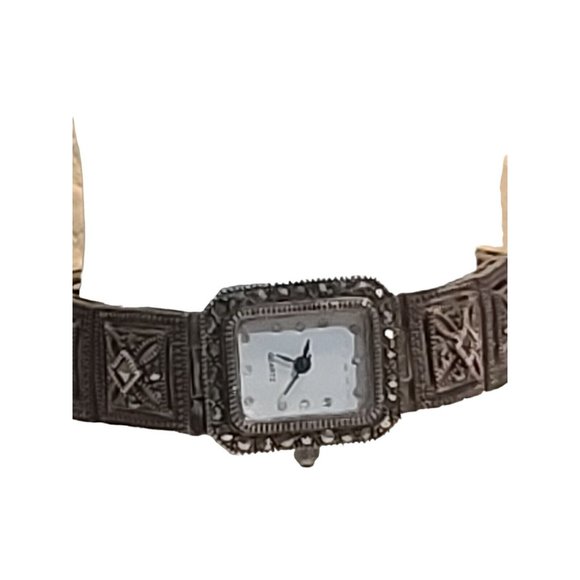 Watch Signed BJ Sterling Silver Native American - Picture 12 of 12